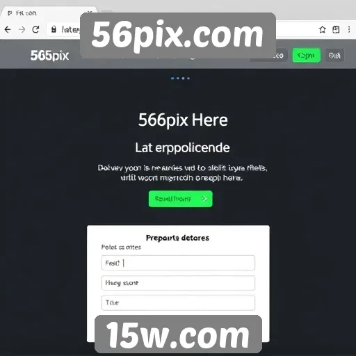 Análise da interface do 56pix com foco na usabilidade